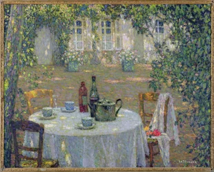 La Mesa al Sol en el Jardín, Gerberoy, c.1911